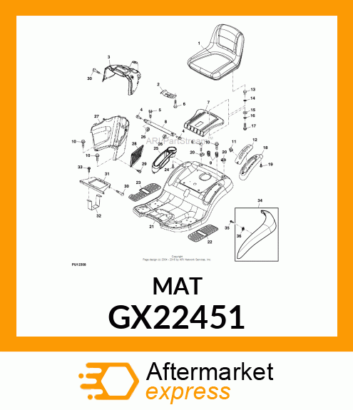 MAT GX22451