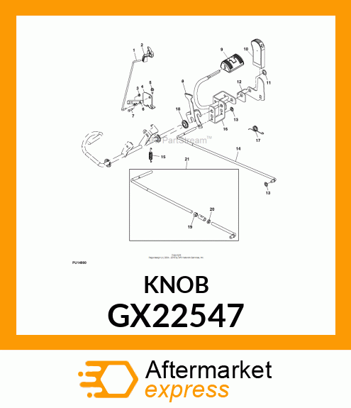 KNOB, CRUISE CONTROL GX22547