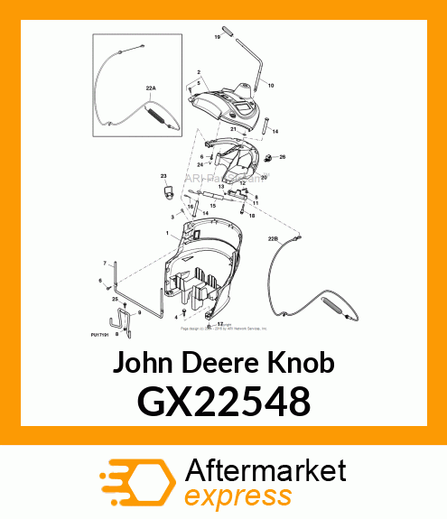 KNOB GX22548