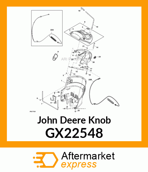 KNOB GX22548