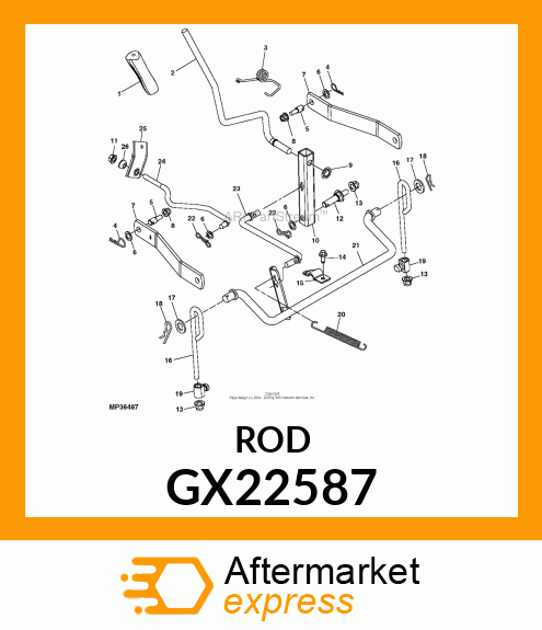 ROD GX22587