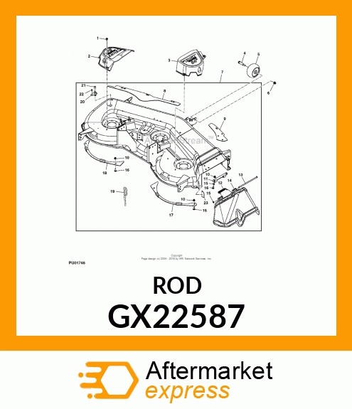 ROD GX22587