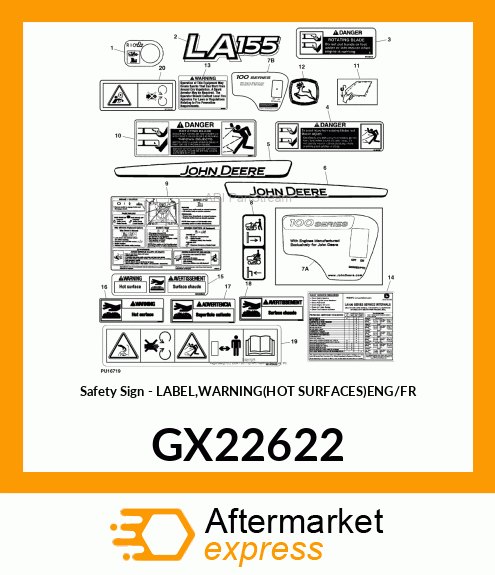 Safety Sign GX22622