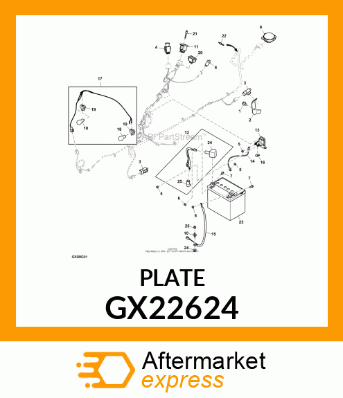 BRACKET GX22624