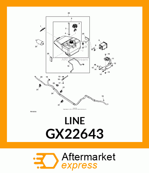 LINE GX22643
