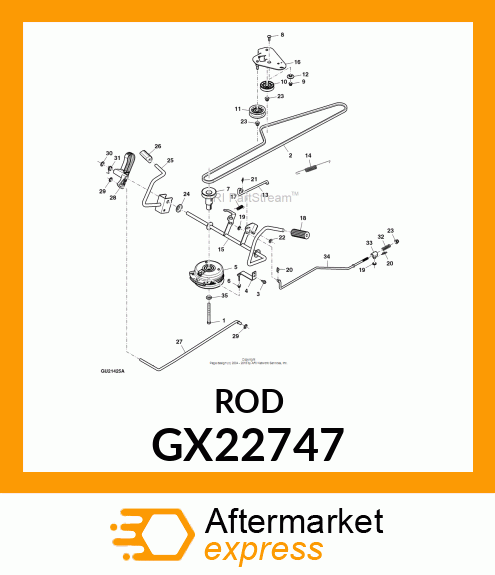 ROD GX22747