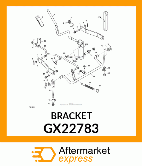 BRACKET GX22783