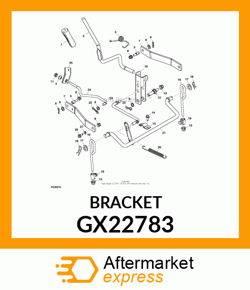 BRACKET GX22783