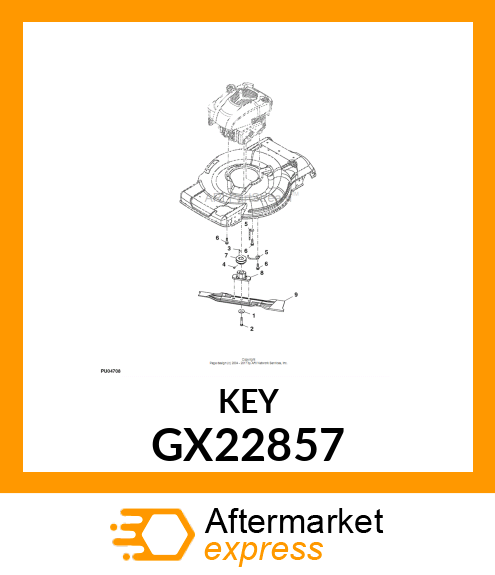 KEY, #HP GX22857