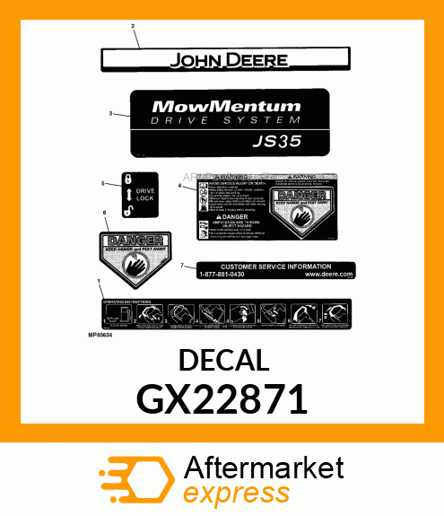 Label GX22871