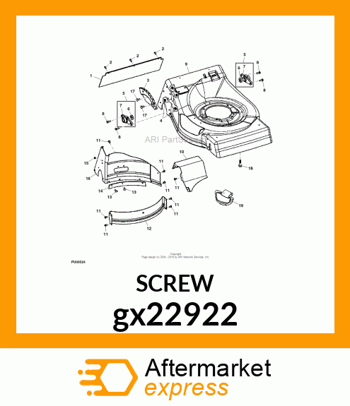 PHST,TORX ST,1/4 gx22922