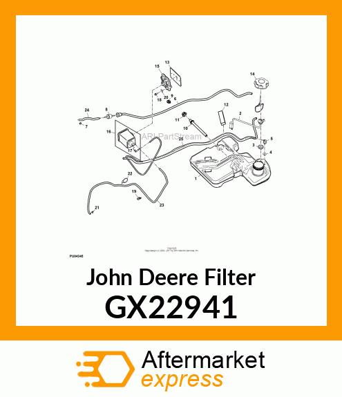 FILTER, CARB CANISTER GX22941