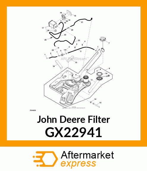FILTER, CARB CANISTER GX22941