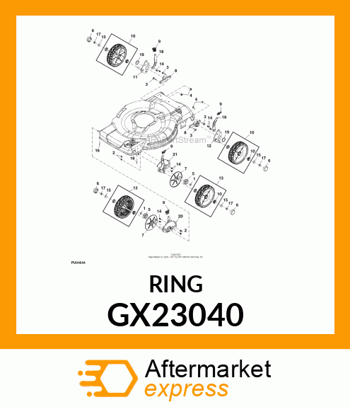 SNAP RING, 1 GX23040