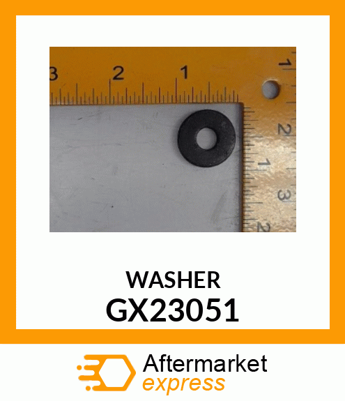 WASHER, FW, .33X.88X.09 GX23051
