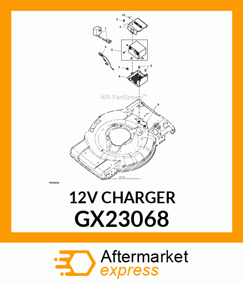 CHARGER, BATTERY GX23068