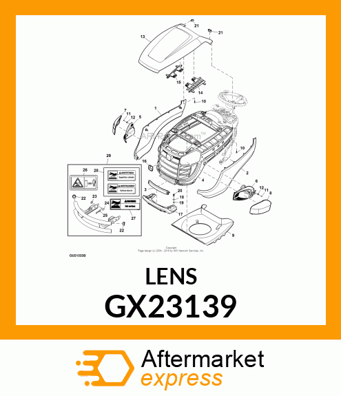 LENS GX23139