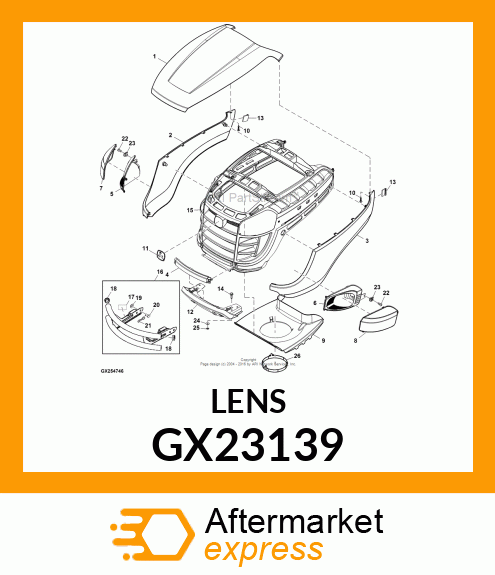 LENS GX23139