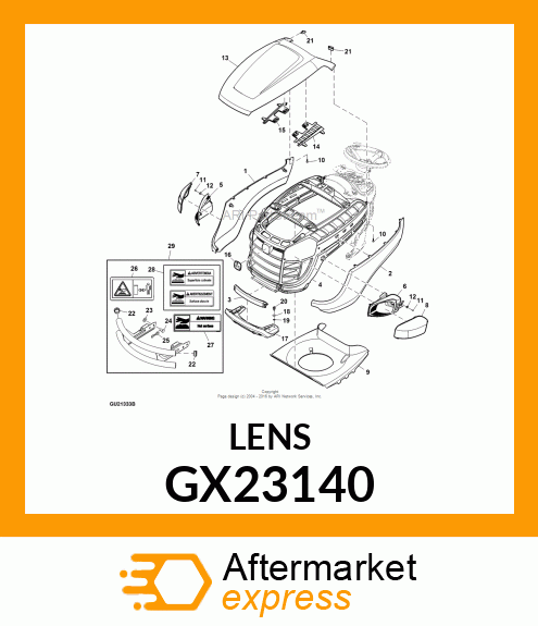 LENS GX23140