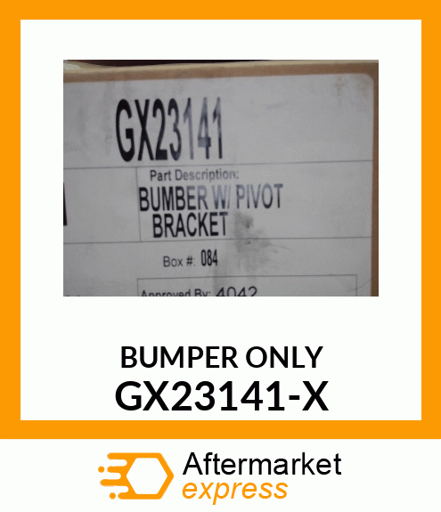 BUMPER ONLY GX23141-X