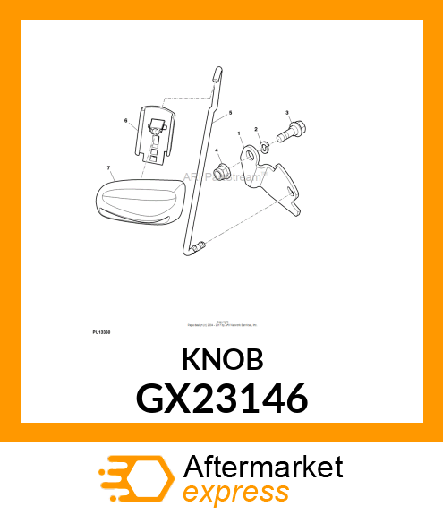 KNOB GX23146