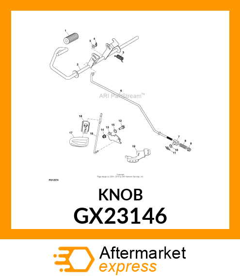 KNOB GX23146