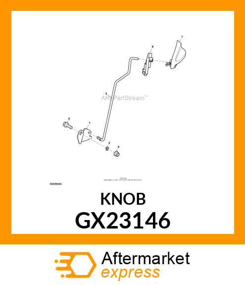 KNOB GX23146