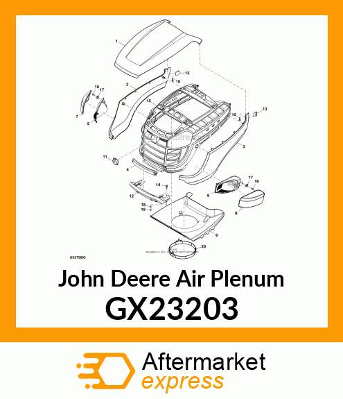 AIR PLENUM GX23203