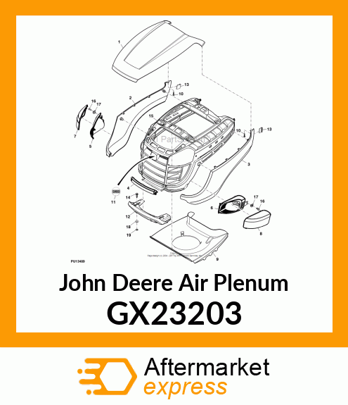 AIR PLENUM GX23203