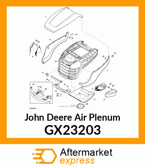 AIR PLENUM GX23203