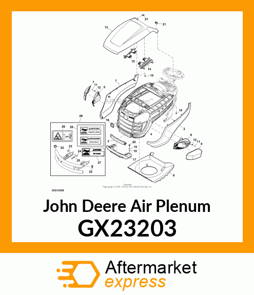 AIR PLENUM GX23203