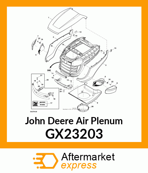 AIR PLENUM GX23203