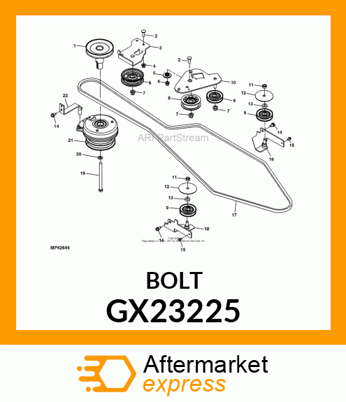 BOLT GX23225