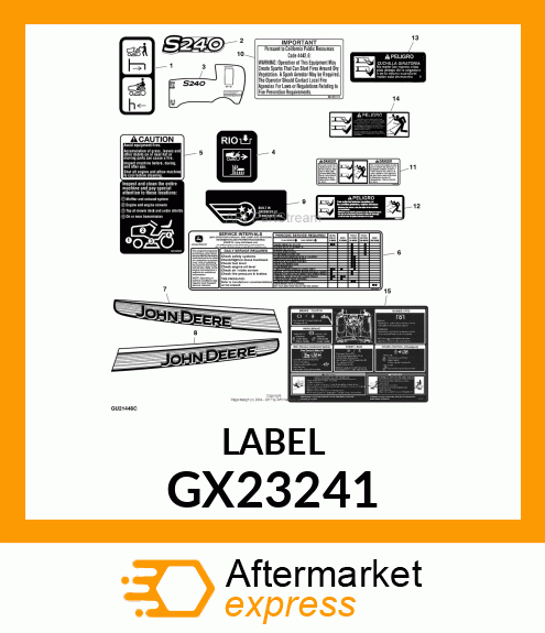 LABEL GX23241