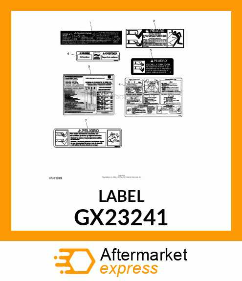 LABEL GX23241