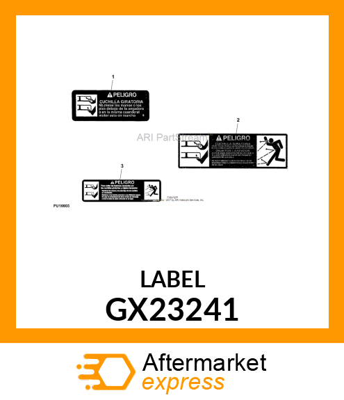 LABEL GX23241