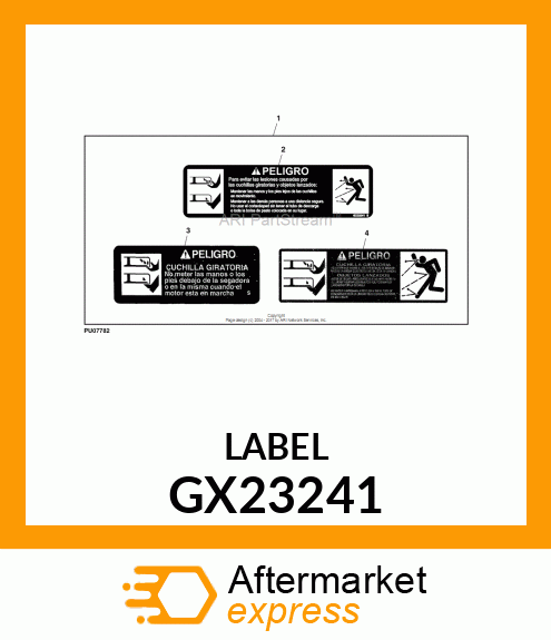 LABEL GX23241