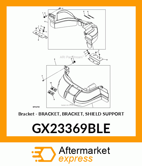 Bracket GX23369BLE