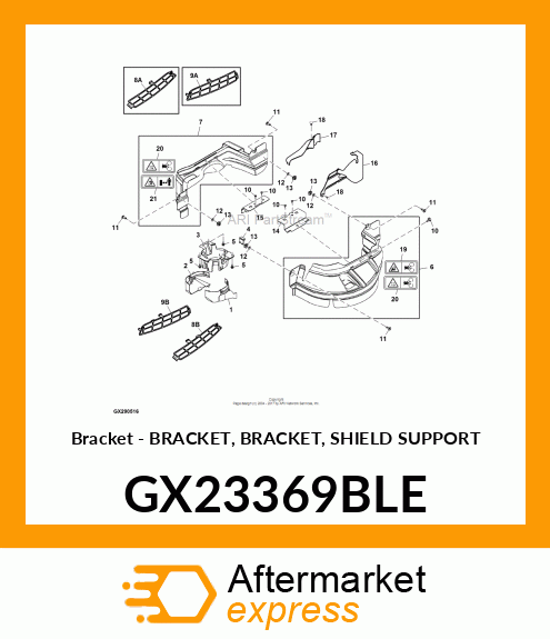 Bracket GX23369BLE