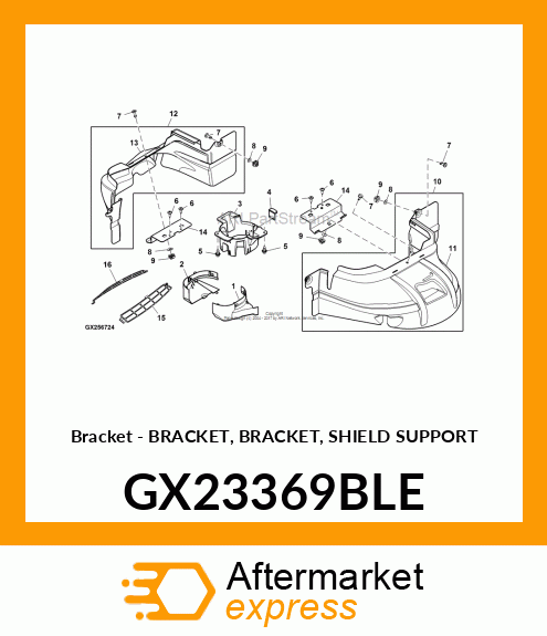 Bracket GX23369BLE