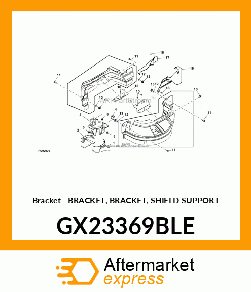 Bracket GX23369BLE