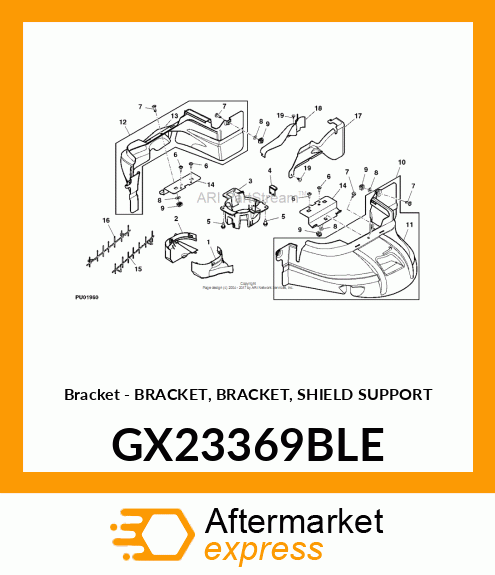 Bracket GX23369BLE