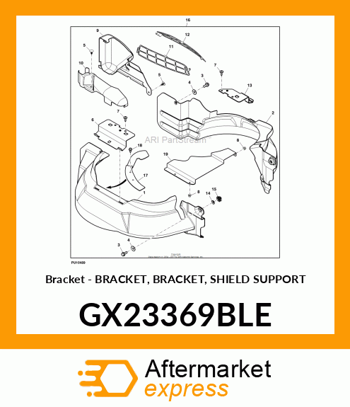 Bracket GX23369BLE