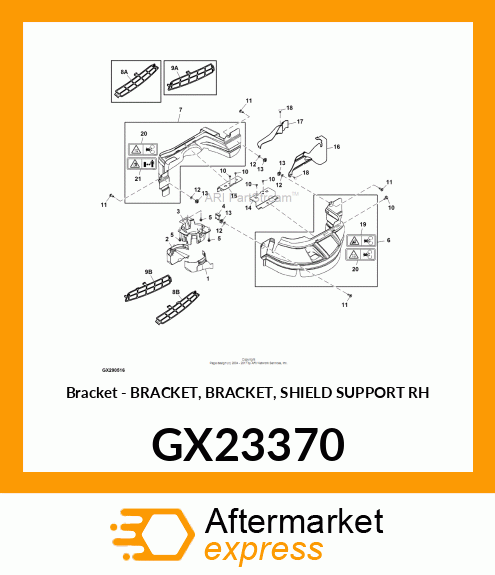 Bracket GX23370