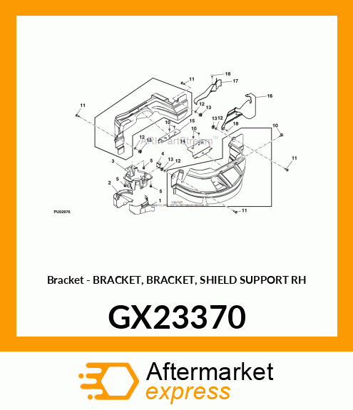 Bracket GX23370