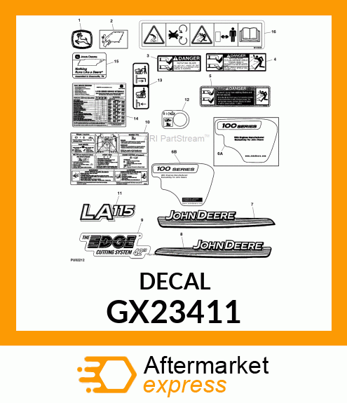 LABEL, DASH GX23411