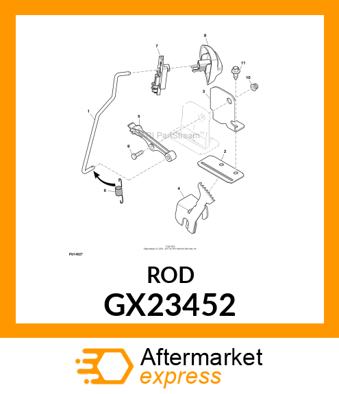 ROD GX23452