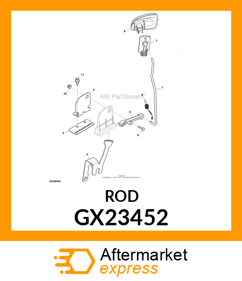 ROD GX23452