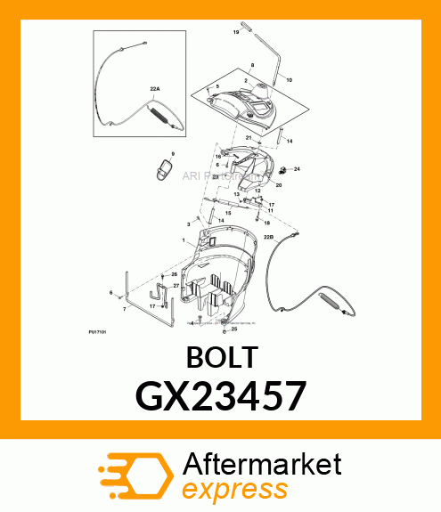 BOLT GX23457