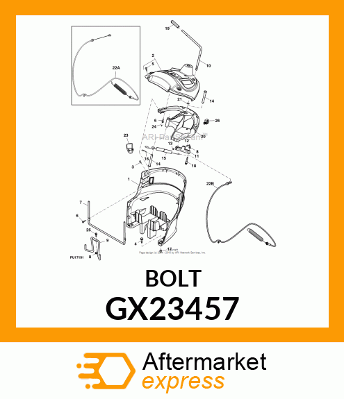 BOLT GX23457